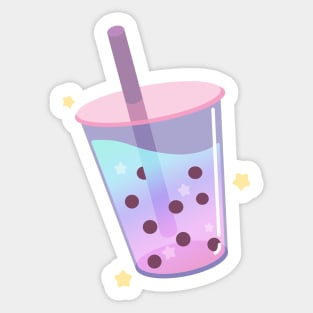 Boba Star Sticker